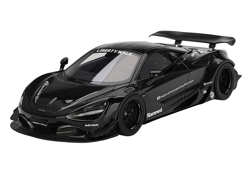 McLaren 720S "LB-Works" Black "Tokyo Auto Salon 2024" (Top Speed) 1/18