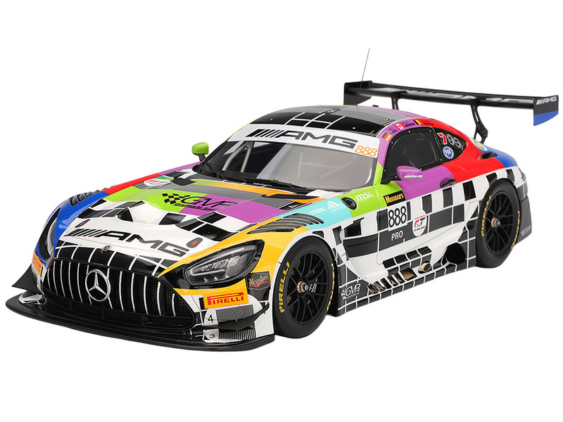 2025 Mercedes-AMG GT3 #888 Maro Engel - Mikael Grenier - Maxime Martin "Mercedes-AMG Team GMR" Meguiar´s "Bathurst 12 Hour" (Top Speed) 1/18