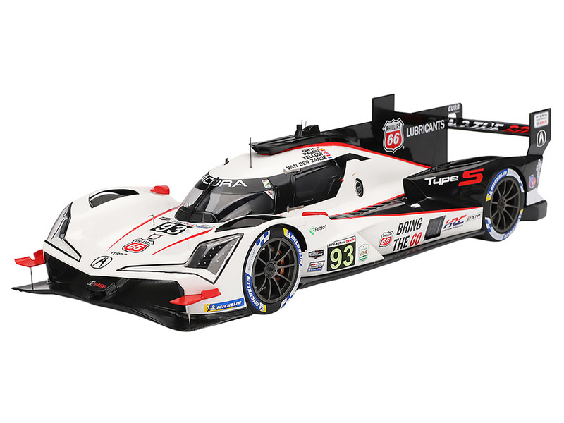 2025 Acura ARX-06 GTP #93 Kakunoshin Ohta - Alex Palou - Renger van der Zande - Nick Yelloly "Acura Meyer Shank Racing with Curb-Agajanian" "24 Hours of Daytona" (Top Speed) 1/18