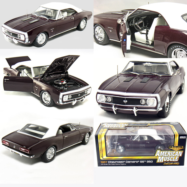 1967 Chevy Camaro SS 350 - Royal Plum (Ertl American Muscle) 1/18