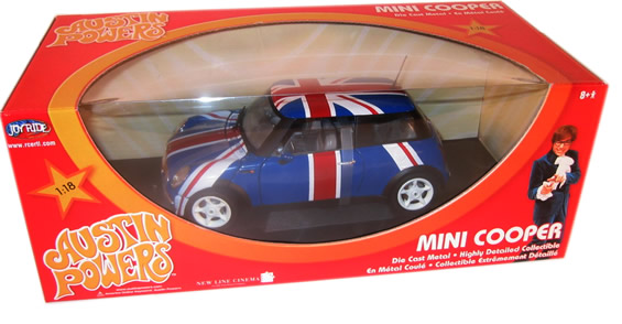 2002 Mini Cooper from Austin Powers 'Goldmember' (Ertl) 1/18