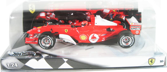 2004 Ferrari F1 - Michael Schumacher #1 (Hot Wheels) 1/24