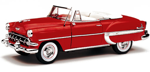 1954 Chevy Bel Air - Romany Red (Sun Star) 1/18