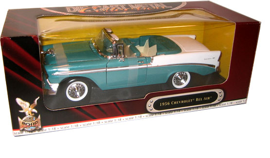 1956 Chevy Bel Air Convertible - Green (YatMing) 1/18