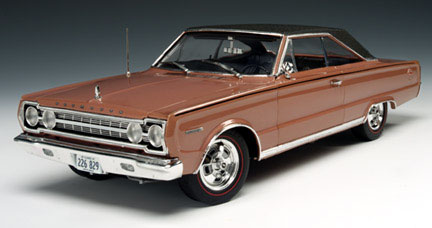 1967 Plymouth Belvedere II 426 Hemi - Medium Copper (Highway 61) 1/18