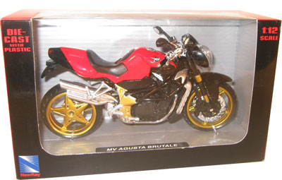 2002 MV Agusta Brutale - Red/Black (NewRay) 1/12