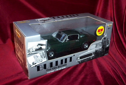 1968 Ford Mustang "Bullitt" (Ertl) 1/18