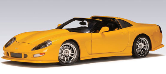 1999 Chevrolet Corvette Callaway C12 - Yellow (AUTOart) 1/18