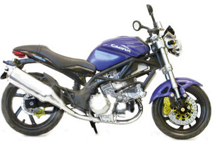 2001 Cagiva Raptor 1000 - Blue (NewRay) 1/12