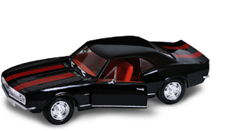 1967 Chevy Camaro Z-28 - Black/Red (YatMing) 1/18
