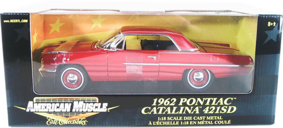 1962 Pontiac Catalina SD21 - Belmar Red Metallic (Ertl) 1/18