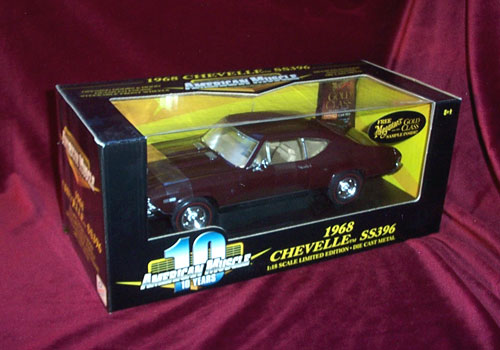 1968 Chevy Chevelle SS396 - Burgundy (Ertl) 1/18