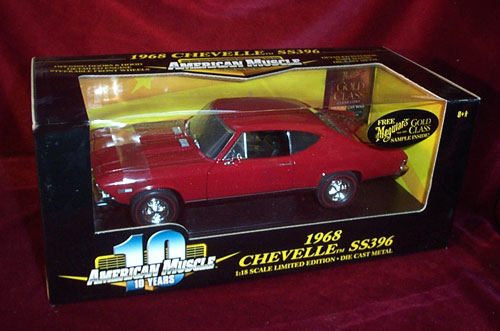 1968 Chevy Chevelle SS396 - Red (Ertl) 1/18