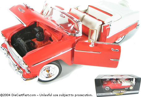 1955 Chevy Convertible (Ertl) 1/18