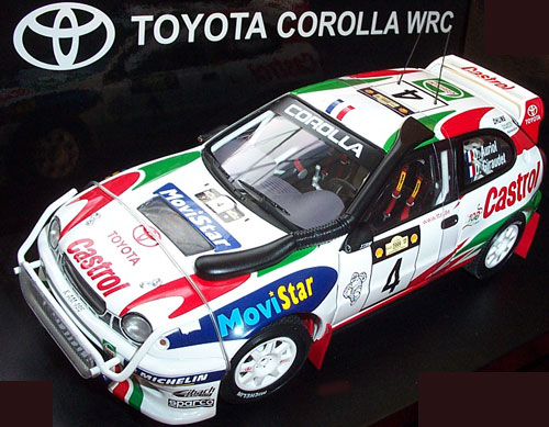 1999 Toyota Corolla WRC - Safari Rally Kenya #4 (AUTOart) 1/18