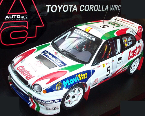 1998 Toyota Corolla WRC - Rally Portugal #5 (AUTOart) 1/18