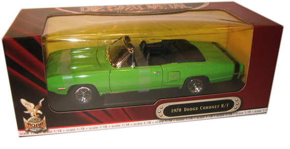 1970 Dodge Coronet R/T - Green (YatMing) 1/18