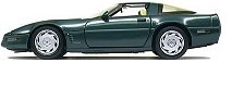 1996 Chevrolet Corvette - Green (Maisto) 1/18