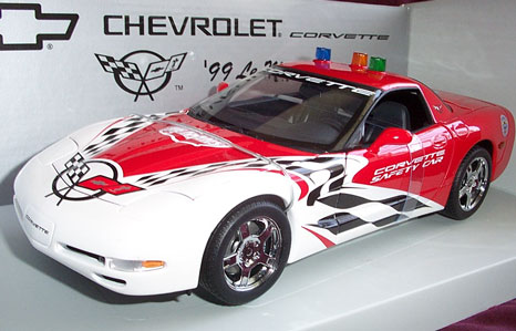 1999 Chevrolet Corvette Le Mans Safety Car - Red (UT Models) 1/18