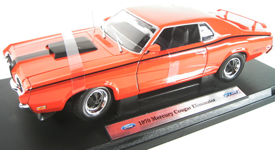 1970 Mercury Cougar Eliminator 428 - Competition Orange (Welly) 1/18