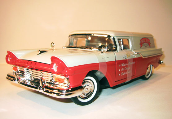 1957 Ford Courier Sedan Delivery "Big Ed's Tire" (YatMing) 1/18