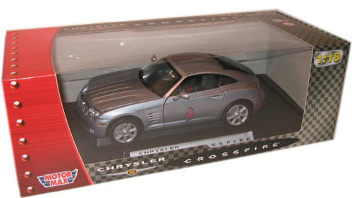 2004 Chrysler Crossfire - Sapphire Silver Blue Metallic (MotorMax) 1/18