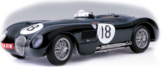 1953 Jaguar C-Type LeMans #18 (AUTOart) 1/18