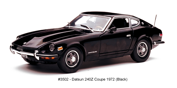1972 Datsun 240Z - Black (Sun Star) 1/18