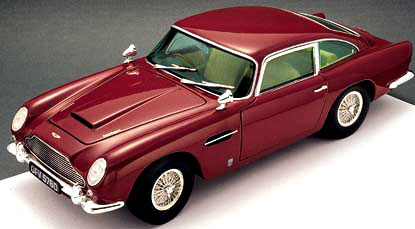 1963 Aston Martin DB5 - Peony Red (Chrono) 1/18