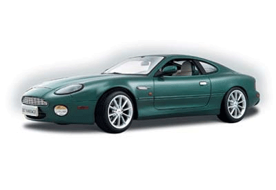 Aston Martin DB7 Vantage - Green (Maisto) 1/18