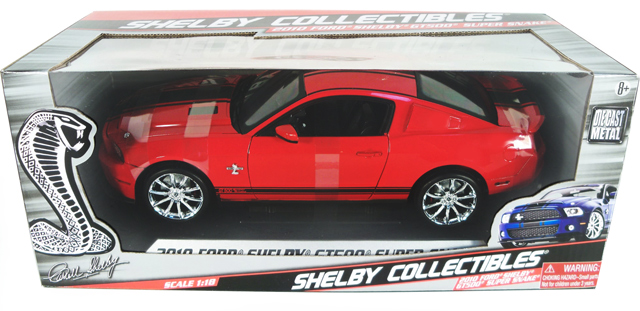 2010 Shelby Mustang GT-500 Super Snake - Red (Shelby Collectibles) 1/18