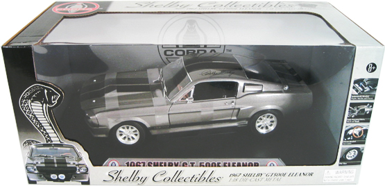 1967 Mustang Shelby GT-500E Eleanor w/ Autograph (Shelby Collectibles) 1/18