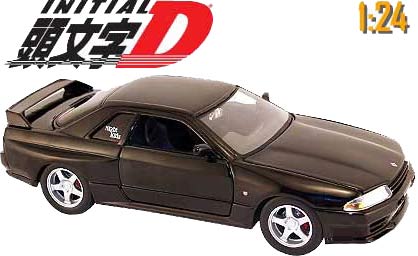 Nissan Skyline GTR (R32) - Black (Initial D) 1/24