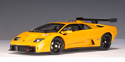 2001 Lamborghini Diablo GTR - Orange (AUTOart) 1/18