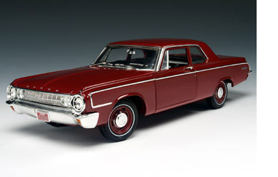 1964 Dodge 330 Max Wedge - Cordovan Red (Highway 61) 1/18