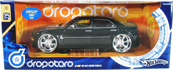 Chrysler 300C - Black (Hot Wheels Dropstars) 1/21