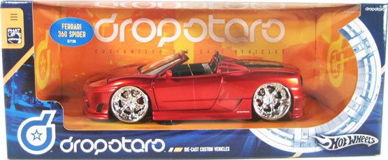 Ferrari 360 Spider - Red (Hot Wheels Dropstars) 1/24