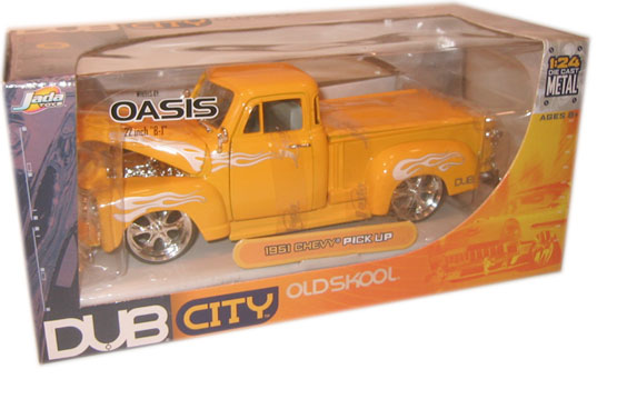 1951 Chevy Pickup - Yellow (DUB City) 1/24