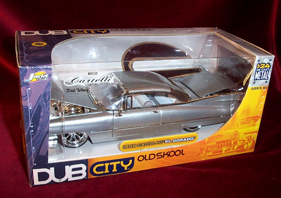 1959 Cadillac Eldorado - Silver - Old Skool (DUB City) 1/24