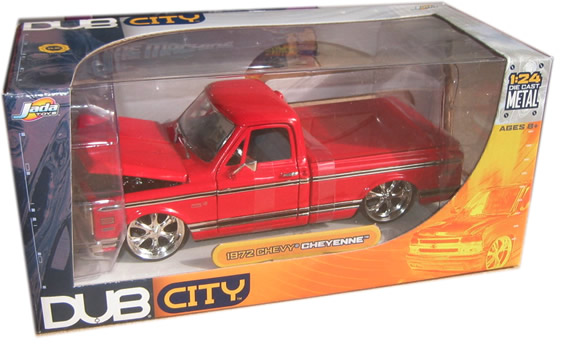 1972 Chevy Cheyenne w/ Paradox Sugar City Wheels (DUB City) 1/24