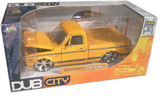 1972 Chevy Cheyenne w/ Paradox Sugar City Wheels (DUB City) 1/24