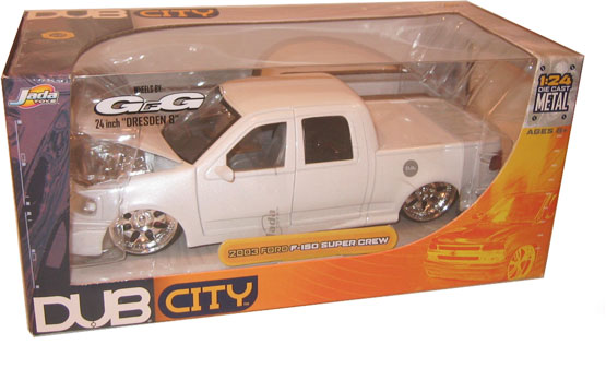 2003 Ford F-150 Super Crew w/ GfG 24 in. "Dresden 8" Rims (DUB City) 1/24