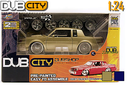 1987 Buick Regal Grand National Model Kit - Pewter (DUB City) 1/24