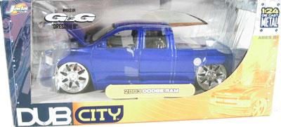 2003 Dodge Ram - Candy Purple w/ 'GfG' Dresden 8 (DUB City) 1/24