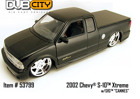 2002 Chevy S-10 Xtreme - Black (DUB City) 1/24