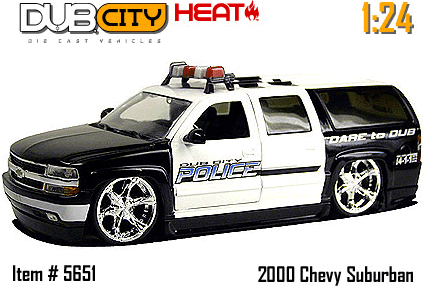 Chevy Suburban - DUB City Police (DUBCity) 1/24
