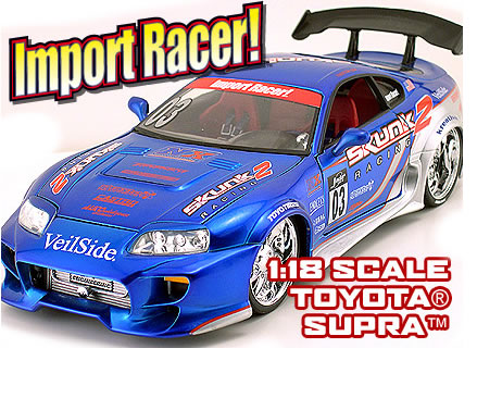 Toyota Supra w/ Veilside 'Andrew Baccarat' (Import Racer) 1/18