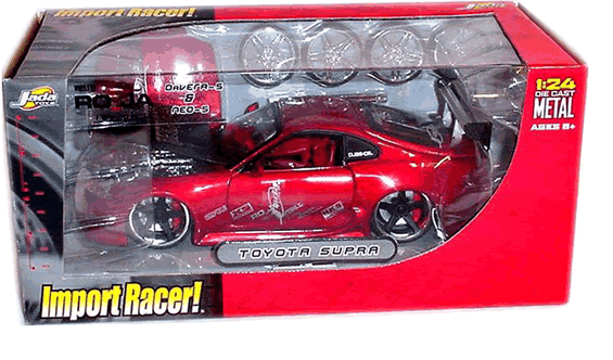 Toyota Supra - Red (Import Racer) 1/24