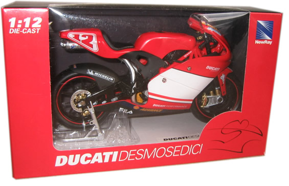 2003 Ducati 998 Desmosedici Troy Bayliss #12 (NewRay) 1/12