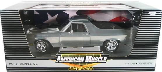 1970 Chevrolet El Camino SS 454 - Chrome Chase Car (Ertl) 1/18